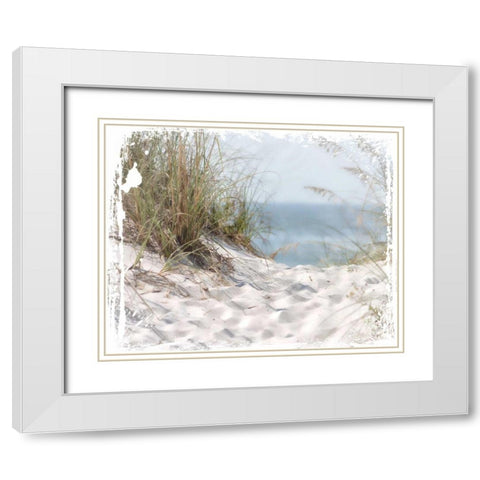 PrintCoastal Photography 4 White Modern Wood Framed Art Print with Double Matting by Hogan, Melody
