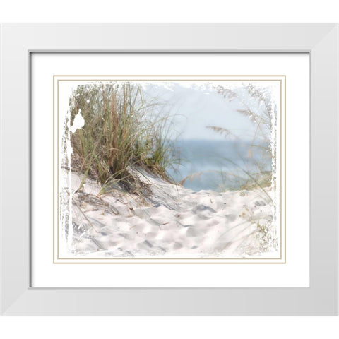 PrintCoastal Photography 4 White Modern Wood Framed Art Print with Double Matting by Hogan, Melody