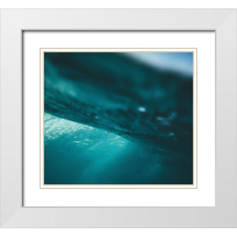By the Sea 3 White Modern Wood Framed Art Print with Double Matting by Hogan, Melody