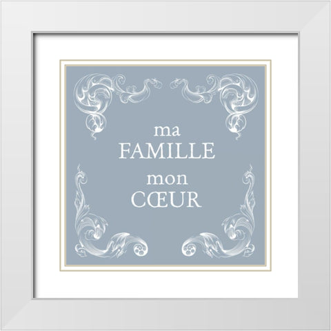 French Farmhouse White Modern Wood Framed Art Print with Double Matting by Hogan, Melody