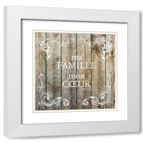 French Farmhouse 4 White Modern Wood Framed Art Print with Double Matting by Hogan, Melody