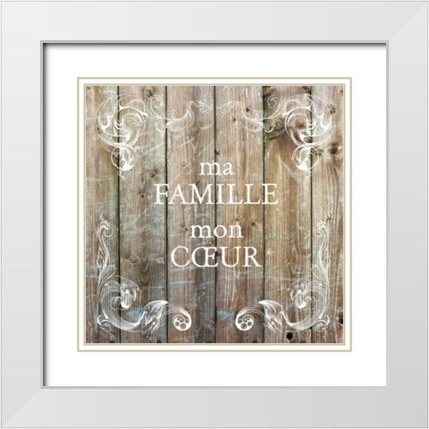 French Farmhouse 4 White Modern Wood Framed Art Print with Double Matting by Hogan, Melody