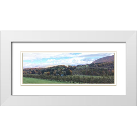 Seasons Change 2 White Modern Wood Framed Art Print with Double Matting by Prime, Marcus