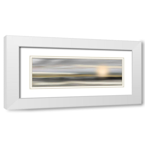 Desert Oasis 1 White Modern Wood Framed Art Print with Double Matting by Prime, Marcus
