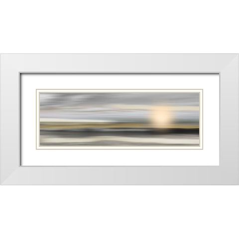 Desert Oasis 1 White Modern Wood Framed Art Print with Double Matting by Prime, Marcus