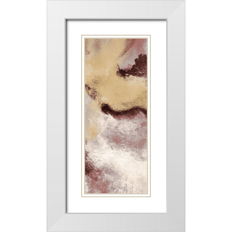 Unrefined Burst 2 White Modern Wood Framed Art Print with Double Matting by Prime, Marcus