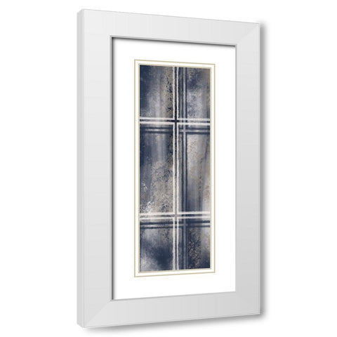 Denim Views 1 White Modern Wood Framed Art Print with Double Matting by Prime, Marcus