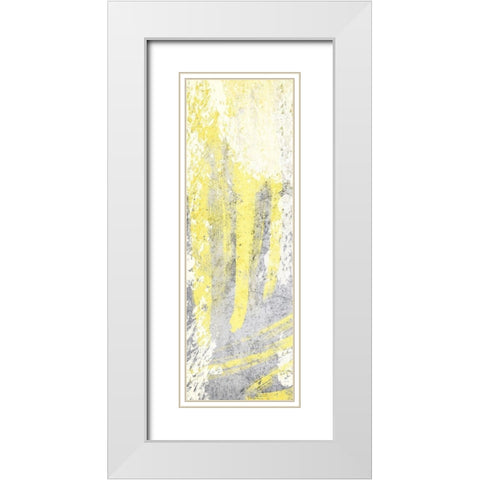 Striking Chaos 1 White Modern Wood Framed Art Print with Double Matting by Prime, Marcus