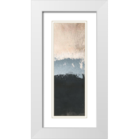 Glitz And Streaks 1 White Modern Wood Framed Art Print with Double Matting by Prime, Marcus
