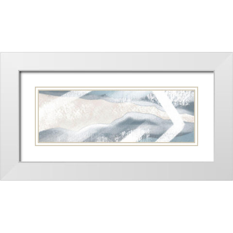 Formation Of Peace White Modern Wood Framed Art Print with Double Matting by Prime, Marcus