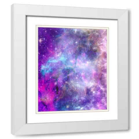 Into The Depths 1 White Modern Wood Framed Art Print with Double Matting by Prime, Marcus