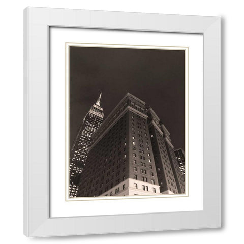 Among Giants White Modern Wood Framed Art Print with Double Matting by Prime, Marcus