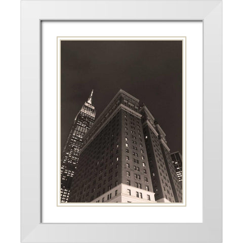 Among Giants White Modern Wood Framed Art Print with Double Matting by Prime, Marcus