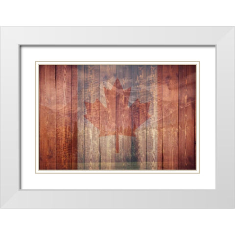 Majestic Canada White Modern Wood Framed Art Print with Double Matting by Prime, Marcus