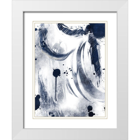 Celestial War 1 White Modern Wood Framed Art Print with Double Matting by Prime, Marcus
