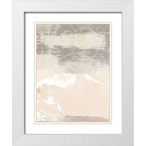 Coastal Slate 1 White Modern Wood Framed Art Print with Double Matting by Prime, Marcus