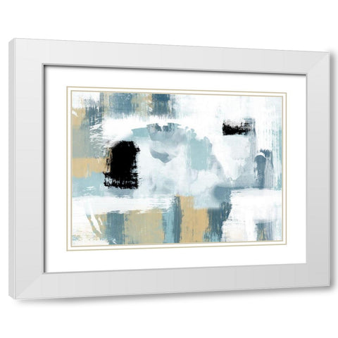 Seasonal Distress 1 White Modern Wood Framed Art Print with Double Matting by Prime, Marcus