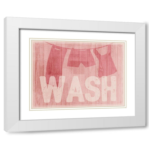 Spring Wash White Modern Wood Framed Art Print with Double Matting by Prime, Marcus