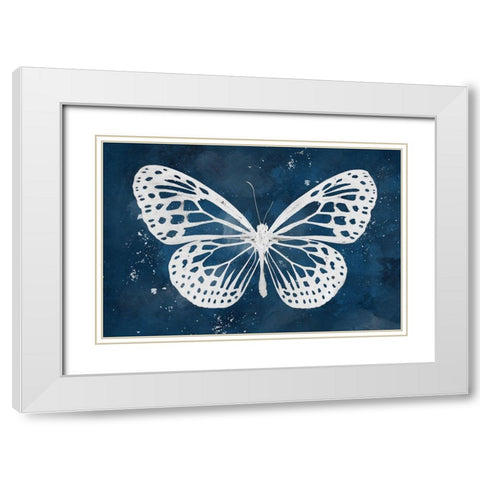 Midnight Flight White Modern Wood Framed Art Print with Double Matting by Prime, Marcus