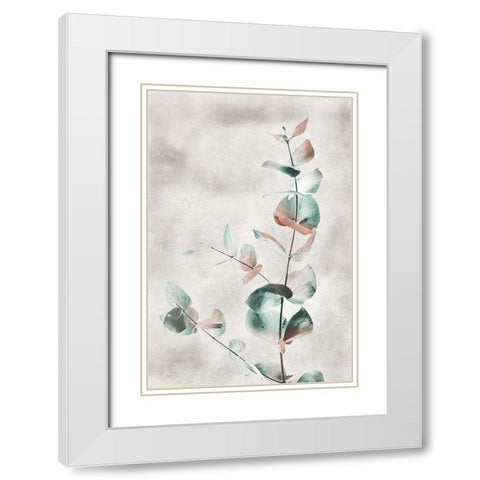 Blooming Botanical White Modern Wood Framed Art Print with Double Matting by Prime, Marcus