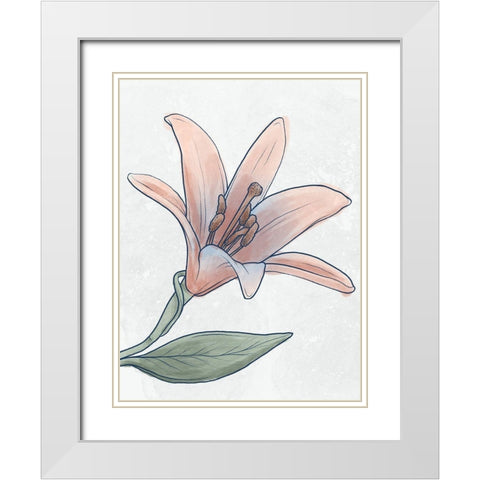 Fierce And Rare White Modern Wood Framed Art Print with Double Matting by Prime, Marcus