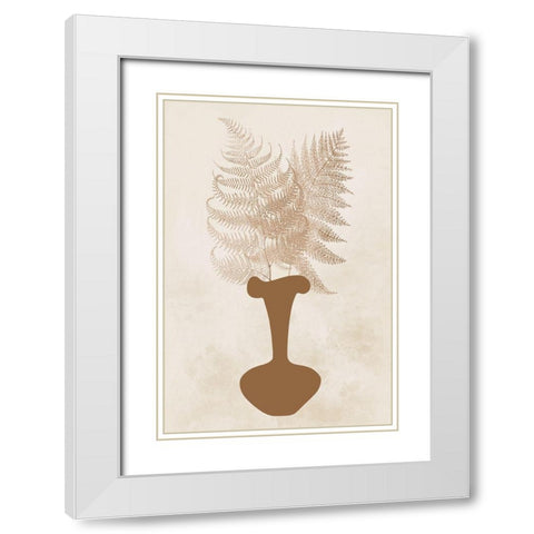 Botanical Gift White Modern Wood Framed Art Print with Double Matting by Prime, Marcus