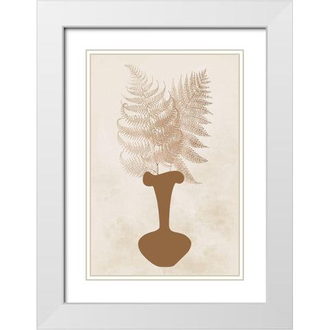 Botanical Gift White Modern Wood Framed Art Print with Double Matting by Prime, Marcus