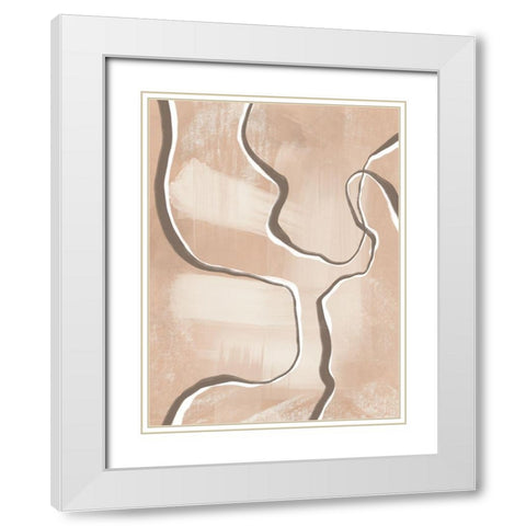 Clean Beauty 1 White Modern Wood Framed Art Print with Double Matting by Prime, Marcus