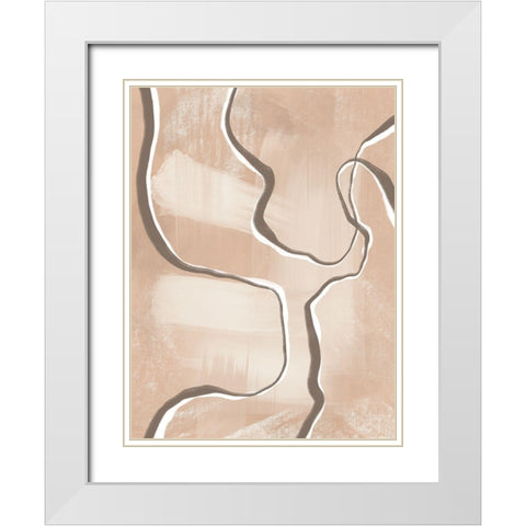 Clean Beauty 1 White Modern Wood Framed Art Print with Double Matting by Prime, Marcus
