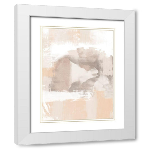 Internal Distress 1 White Modern Wood Framed Art Print with Double Matting by Prime, Marcus
