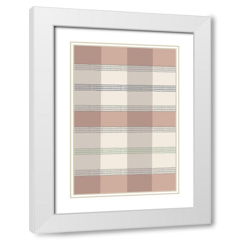 Warmth And Comfort White Modern Wood Framed Art Print with Double Matting by Prime, Marcus