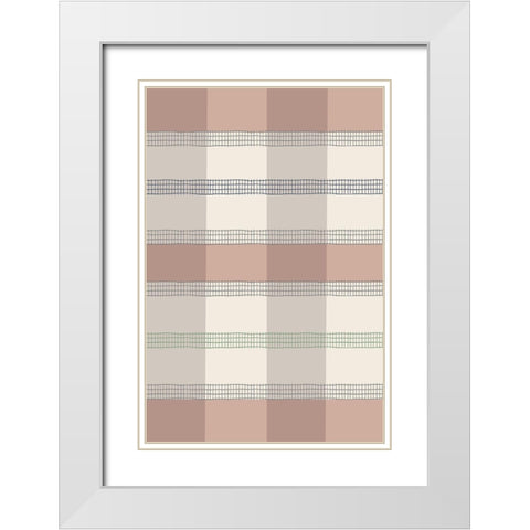 Warmth And Comfort White Modern Wood Framed Art Print with Double Matting by Prime, Marcus