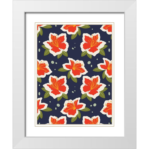 Urban Beauty 1 White Modern Wood Framed Art Print with Double Matting by Prime, Marcus