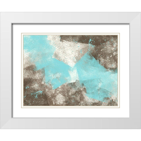 High Top Coastal View White Modern Wood Framed Art Print with Double Matting by Prime, Marcus