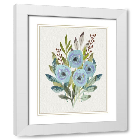 Special Occasion White Modern Wood Framed Art Print with Double Matting by Prime, Marcus