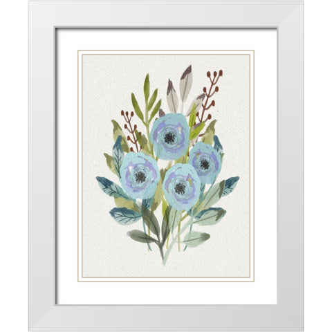 Special Occasion White Modern Wood Framed Art Print with Double Matting by Prime, Marcus