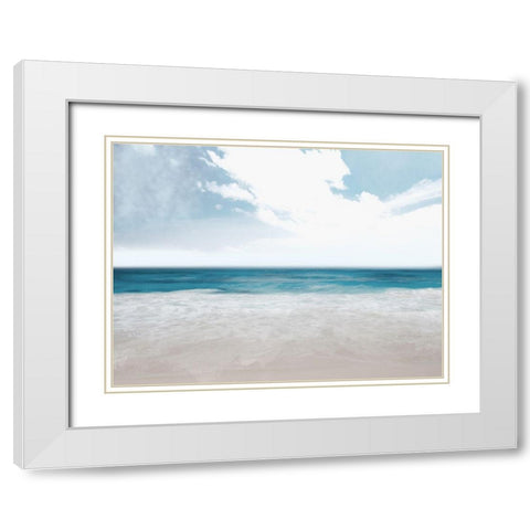 Coastal Adventures White Modern Wood Framed Art Print with Double Matting by Prime, Marcus