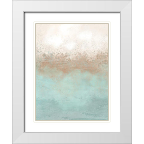 Stone Desires White Modern Wood Framed Art Print with Double Matting by Prime, Marcus