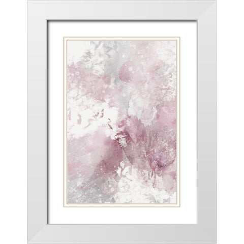 Increasing Innocense 1 White Modern Wood Framed Art Print with Double Matting by Prime, Marcus