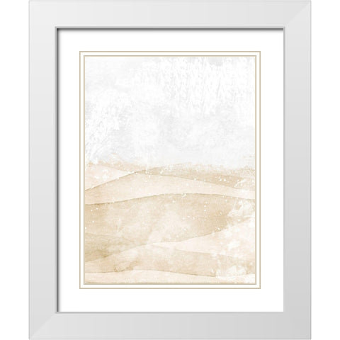 Joint Creation 1 White Modern Wood Framed Art Print with Double Matting by Prime, Marcus