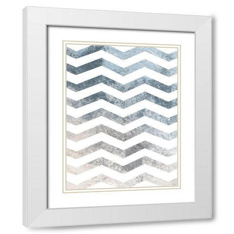 Reappearance Of Reclining White Modern Wood Framed Art Print with Double Matting by Prime, Marcus