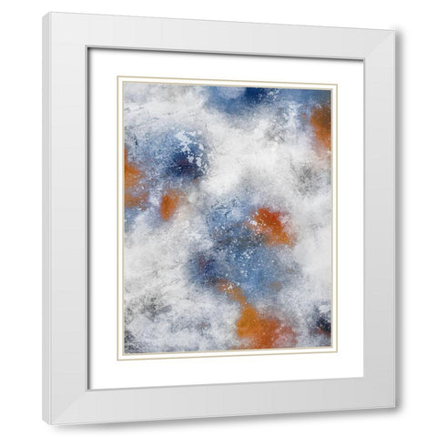 Rustic Burst 2 White Modern Wood Framed Art Print with Double Matting by Prime, Marcus