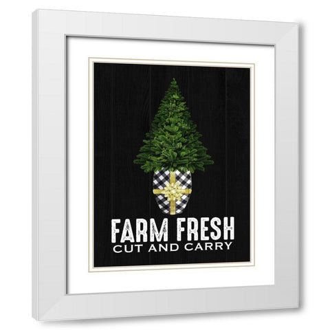 Fresh Cut And Carry White Modern Wood Framed Art Print with Double Matting by Prime, Marcus
