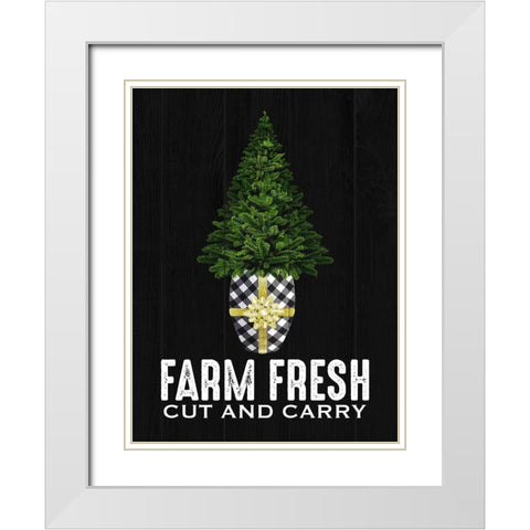 Fresh Cut And Carry White Modern Wood Framed Art Print with Double Matting by Prime, Marcus