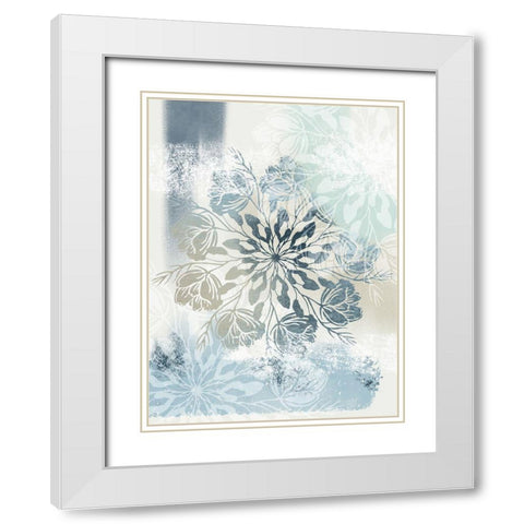 Seasonal Depth White Modern Wood Framed Art Print with Double Matting by Prime, Marcus