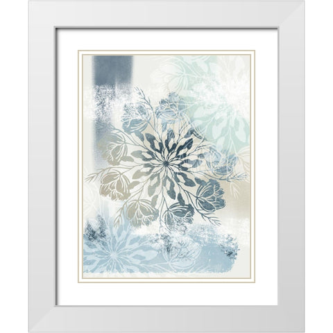 Seasonal Depth White Modern Wood Framed Art Print with Double Matting by Prime, Marcus