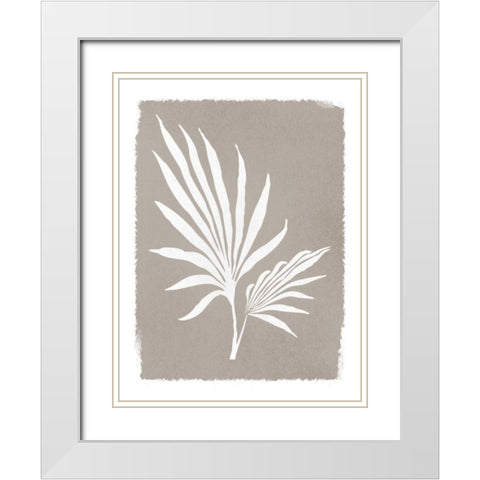 Natural Silhouetted Growth 1 White Modern Wood Framed Art Print with Double Matting by Prime, Marcus