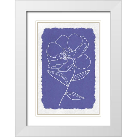 Vibrant Love 1 White Modern Wood Framed Art Print with Double Matting by Prime, Marcus
