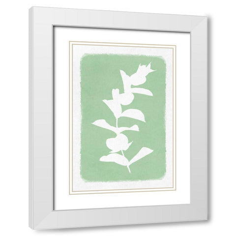 Soft Botanical Feelings 2 White Modern Wood Framed Art Print with Double Matting by Prime, Marcus