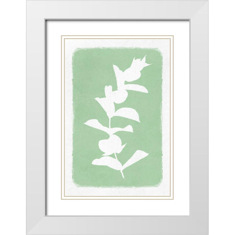 Soft Botanical Feelings 2 White Modern Wood Framed Art Print with Double Matting by Prime, Marcus